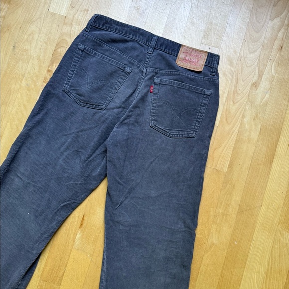 Vintage Velvet Levi’s Pants Rare Model Y2K Style - Picture 2 of 6